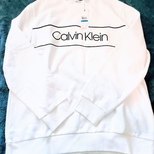 Calvin Klein Athleisure Brilliant White Sweatshirt